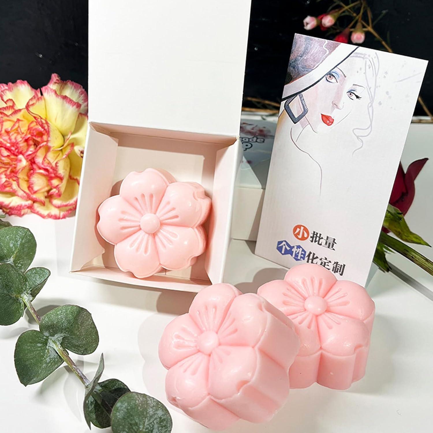 Duo de Jabón Botánico Sakura T-shin 90g Hidratante Floral