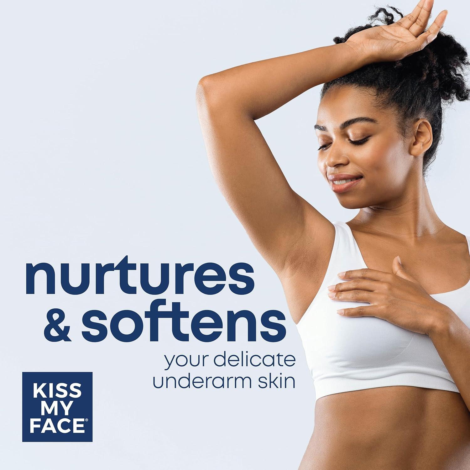 Desodorante Sin Fragancia Kiss My Face 70.4g Barra - Paquete 6