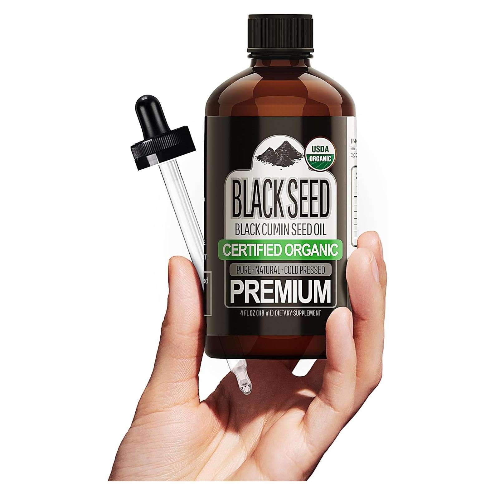 Aceite de Semilla Negra Orgánico Sun 118 ml Prensado en Frío