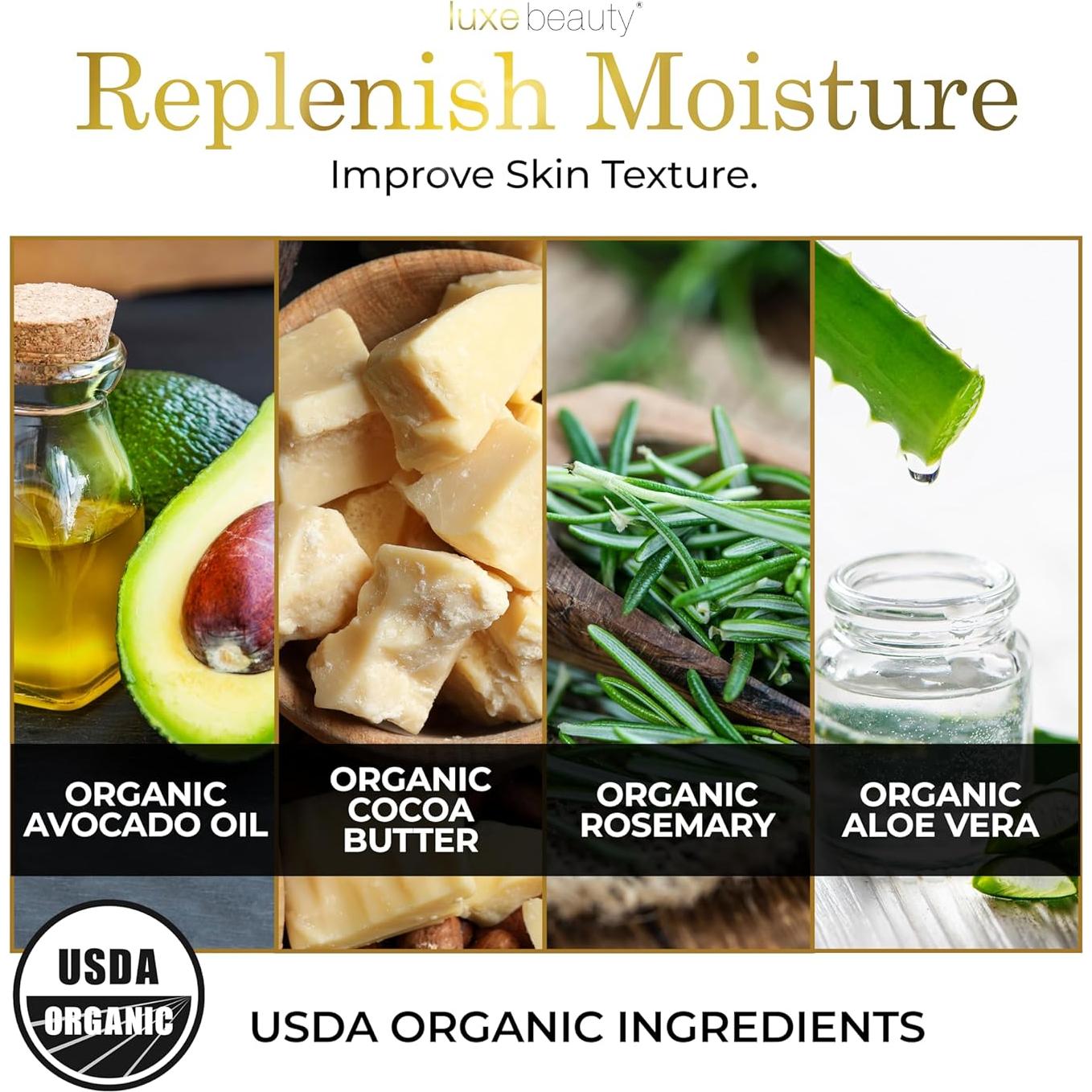 Hidratante Facial No Graso Luxe Beauty 250 ml - Ácido Hialurónico Pomelo