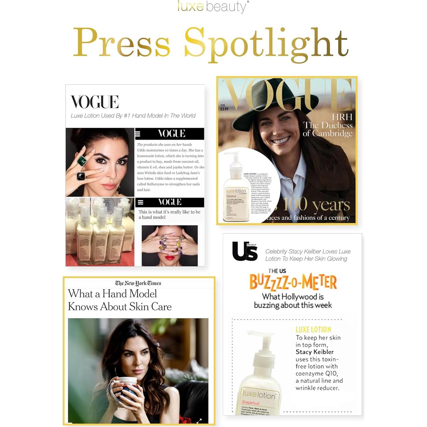 Hidratante Facial No Graso Luxe Beauty 250 ml - Ácido Hialurónico Pomelo