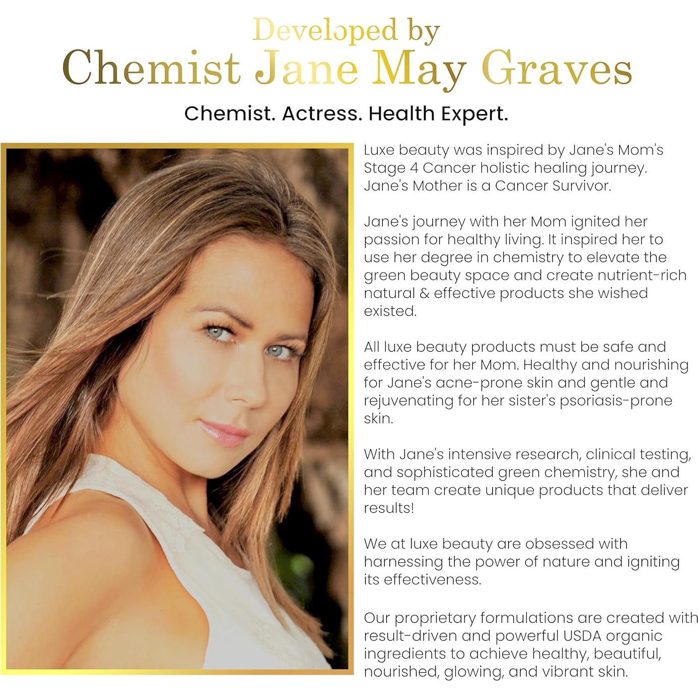 Hidratante Facial No Graso Luxe Beauty 250 ml - Ácido Hialurónico Pomelo