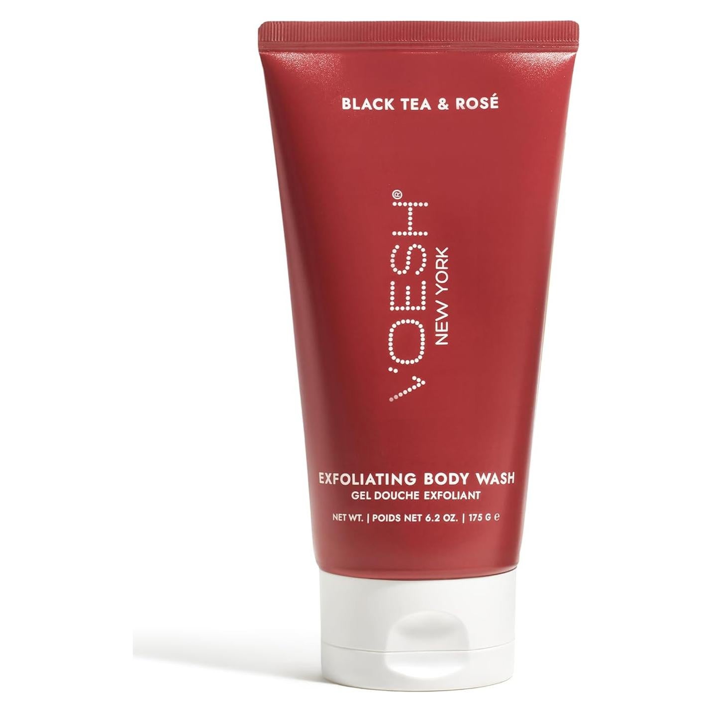 Gel de Ducha Exfoliante VOESH 2 en 1 Té Negro y Rosado 200g