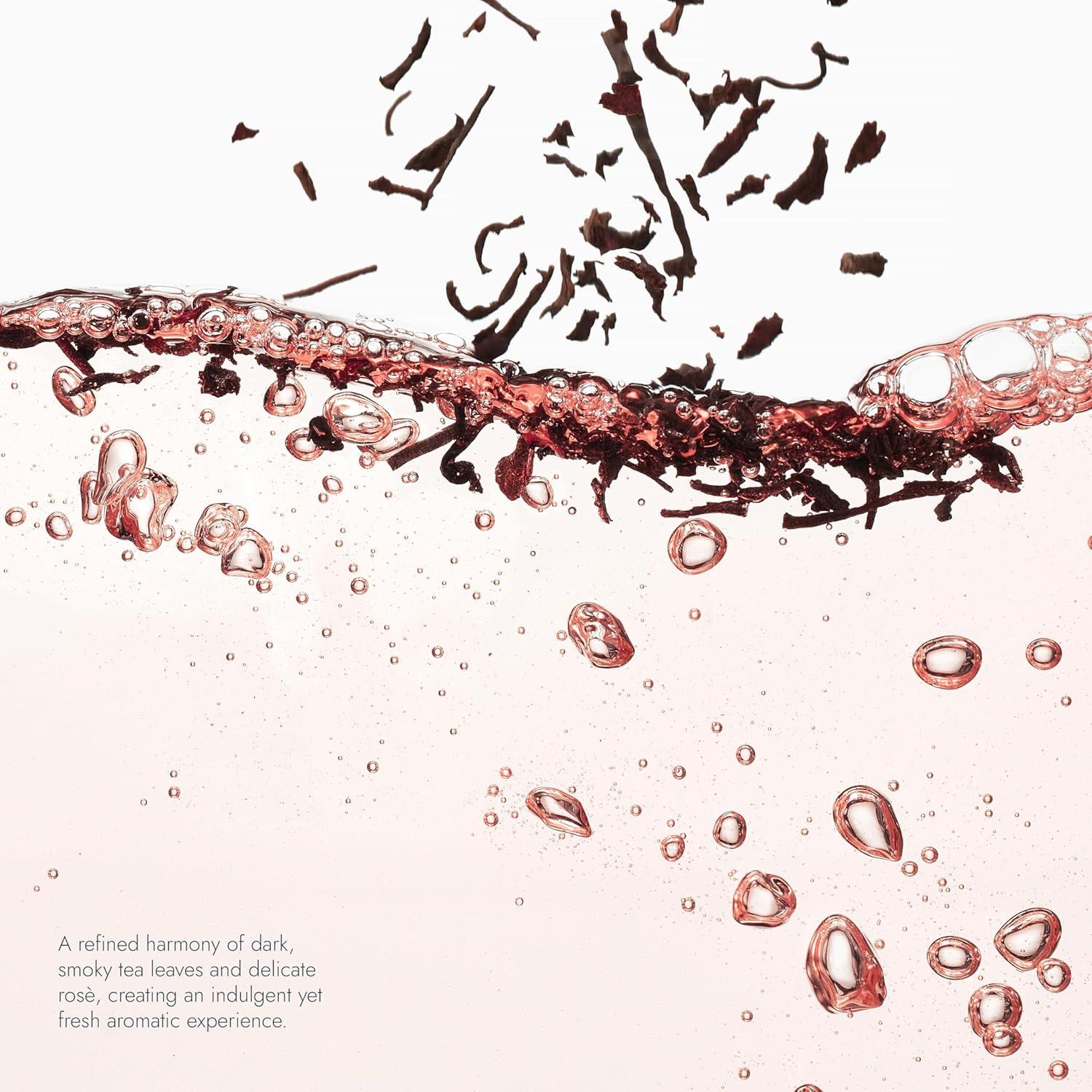 Gel de Ducha Exfoliante VOESH 2 en 1 Té Negro y Rosado 200g