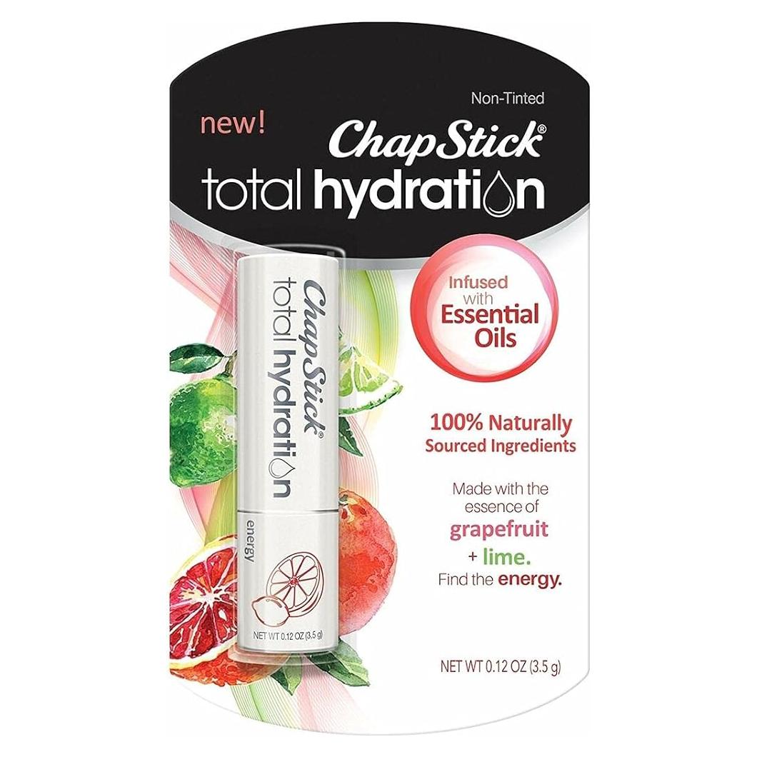 Bálsamo Labial ChapStick Hidratación Total Energía 3.4g