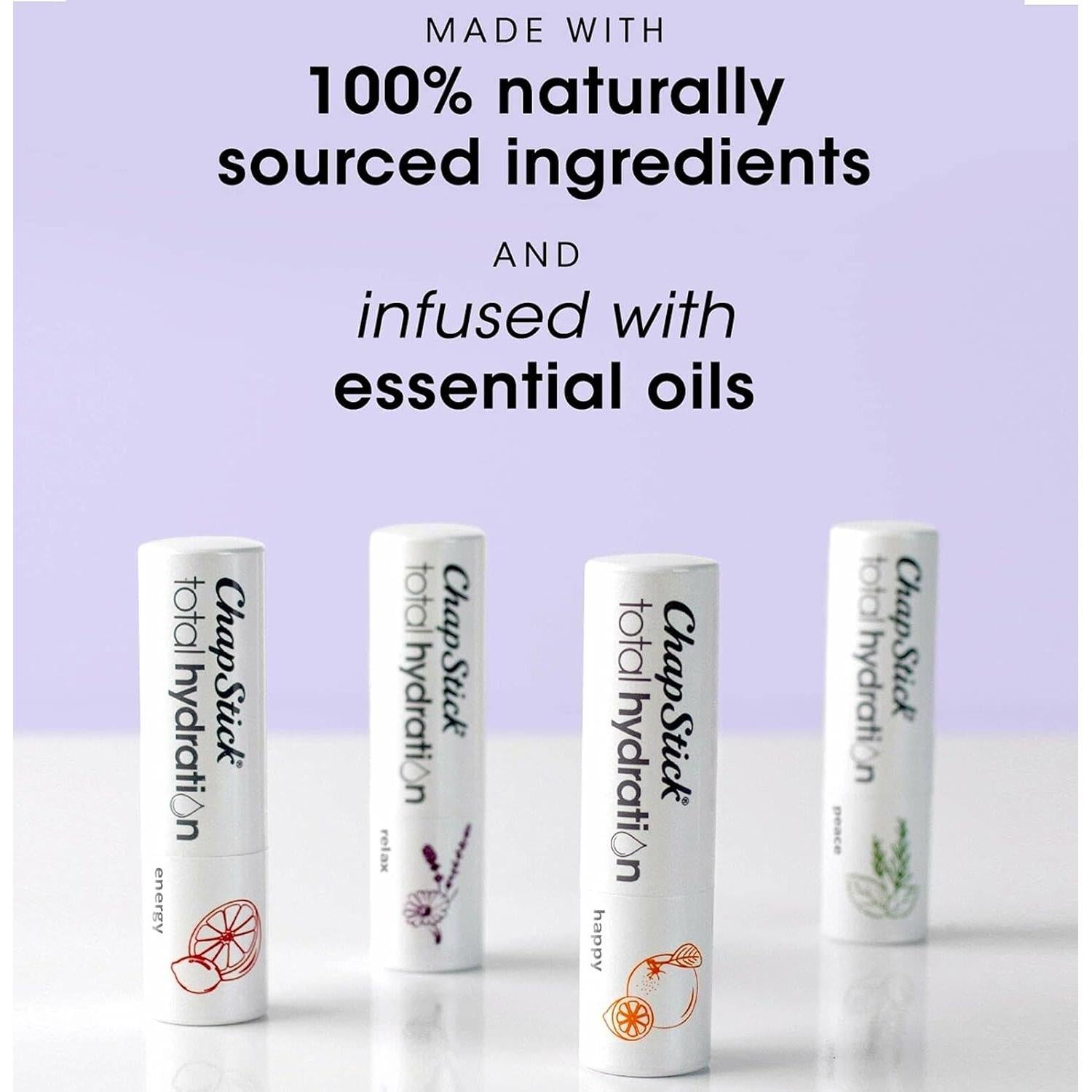 Bálsamo Labial ChapStick Hidratación Total Energía 3.4g