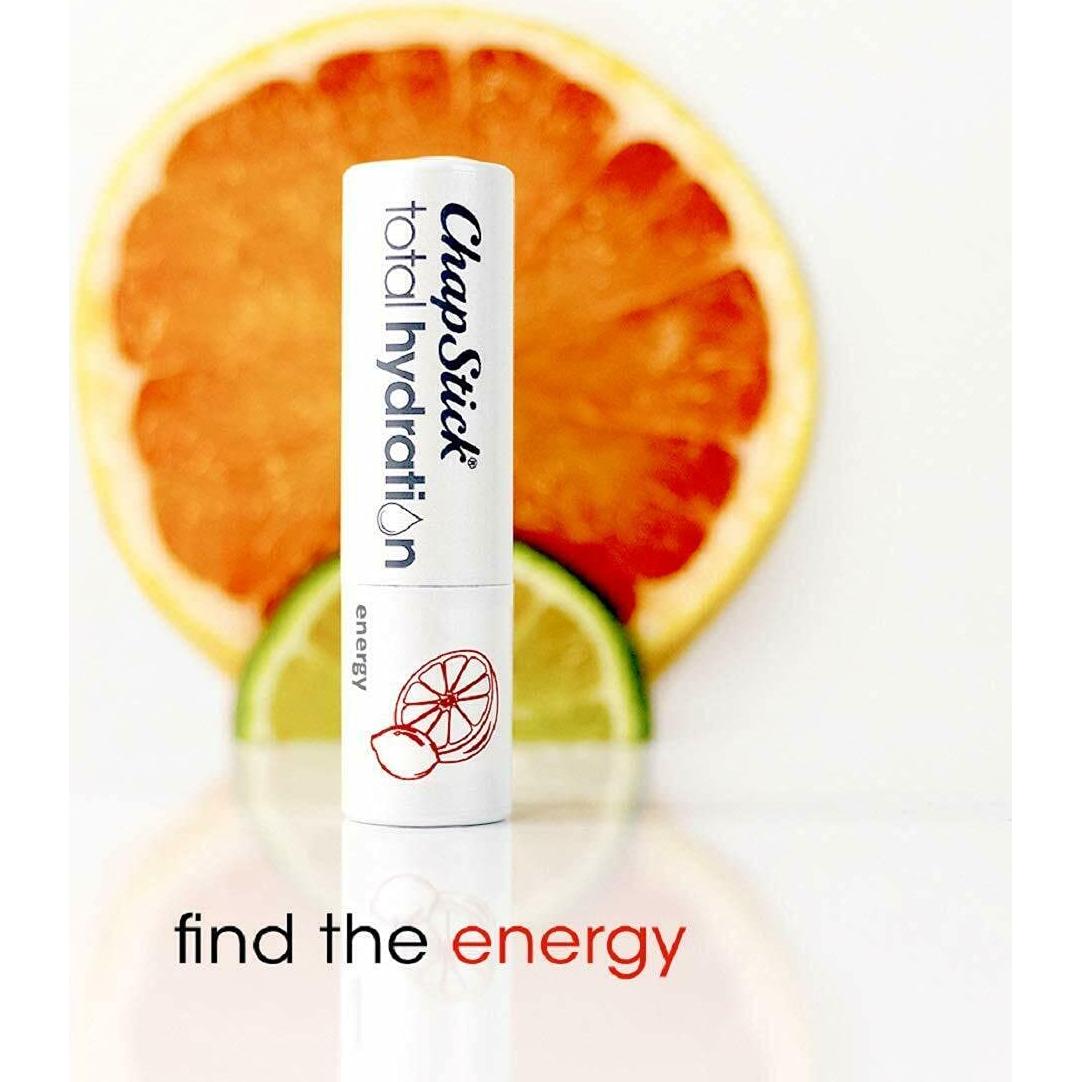 Bálsamo Labial ChapStick Hidratación Total Energía 3.4g