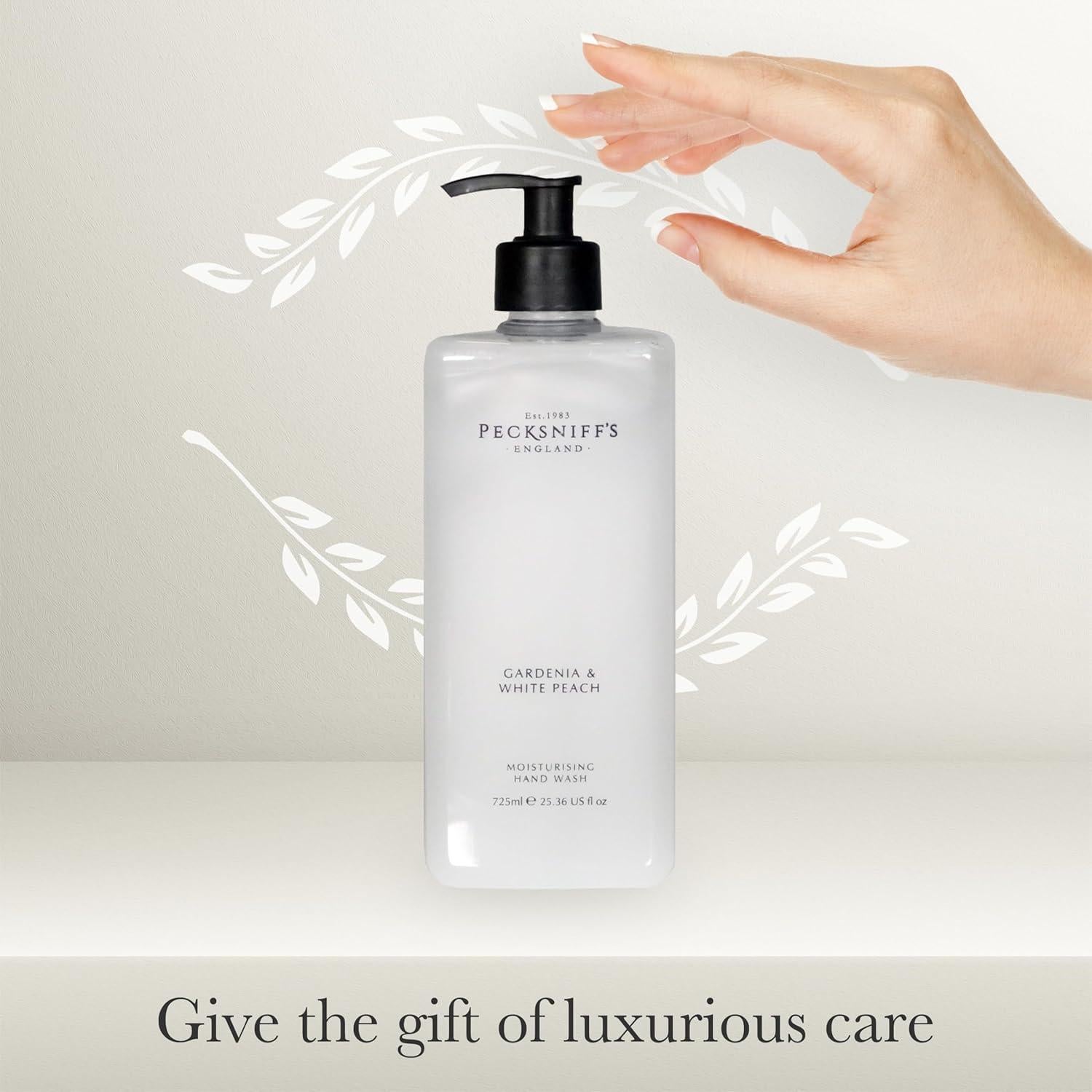 Jabón Líquido de Manos Pecksniff's Gardenia y Durazno 725ml