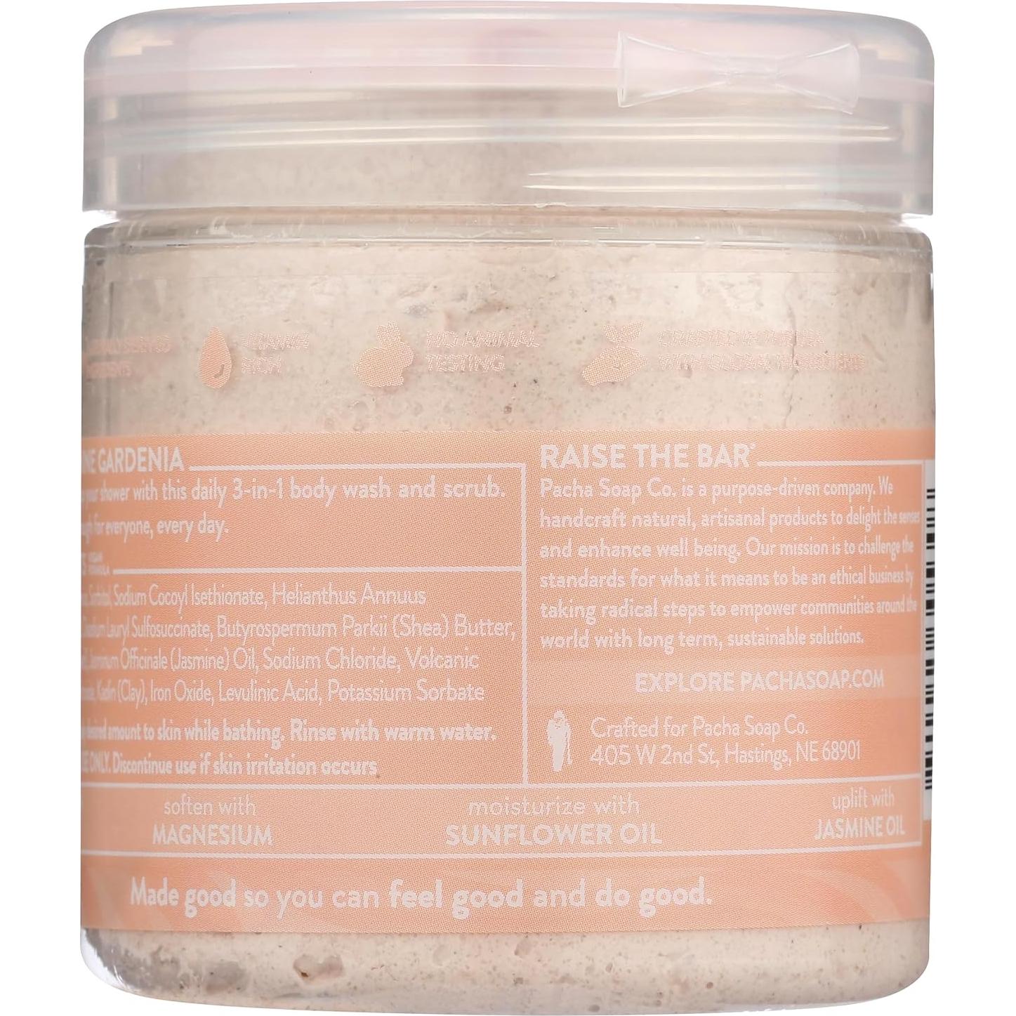 Jabón Batido Pacha Jazmín Gardenia 226.8 g Cuidado Corporal