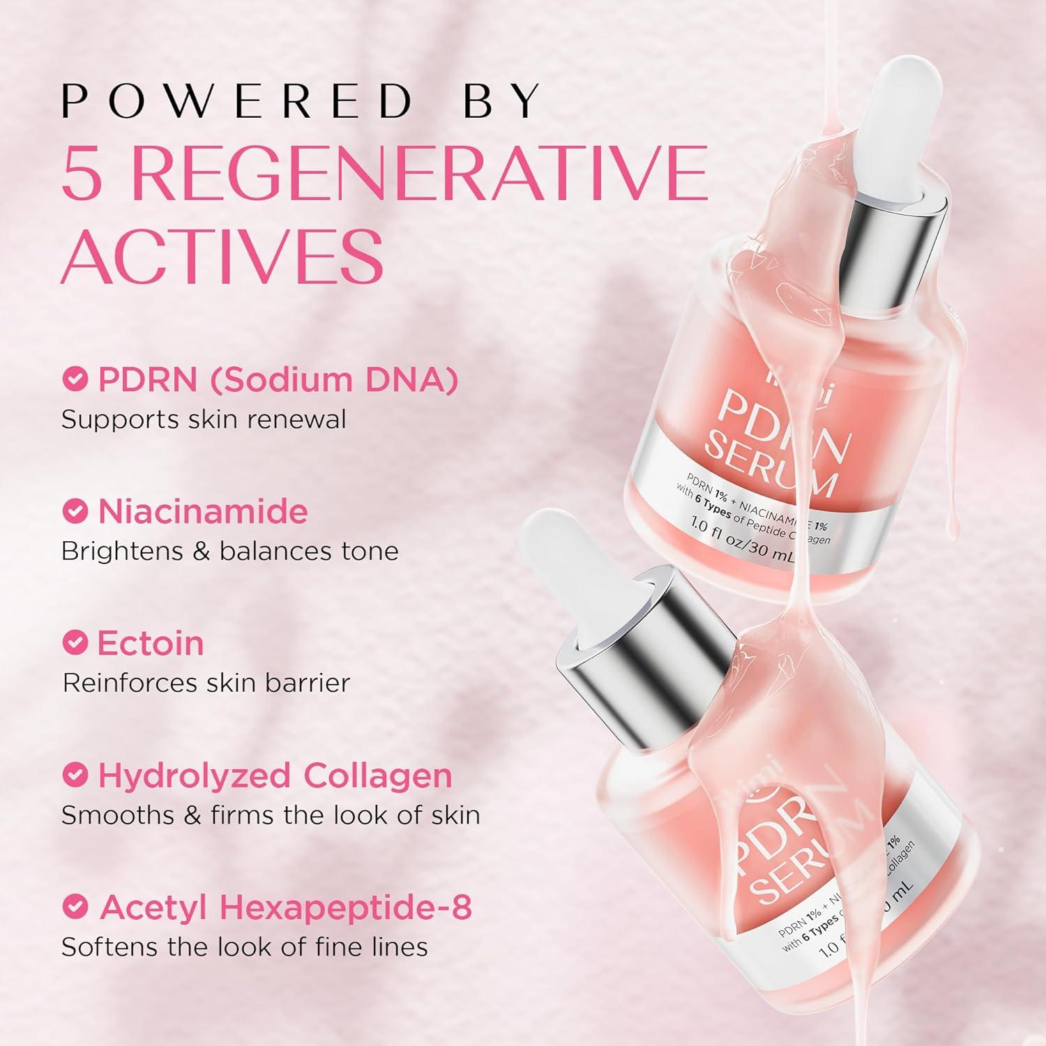 Suero Antienvejecimiento IKIMI con PDRN y Ácido Hialurónico 29.57 ml