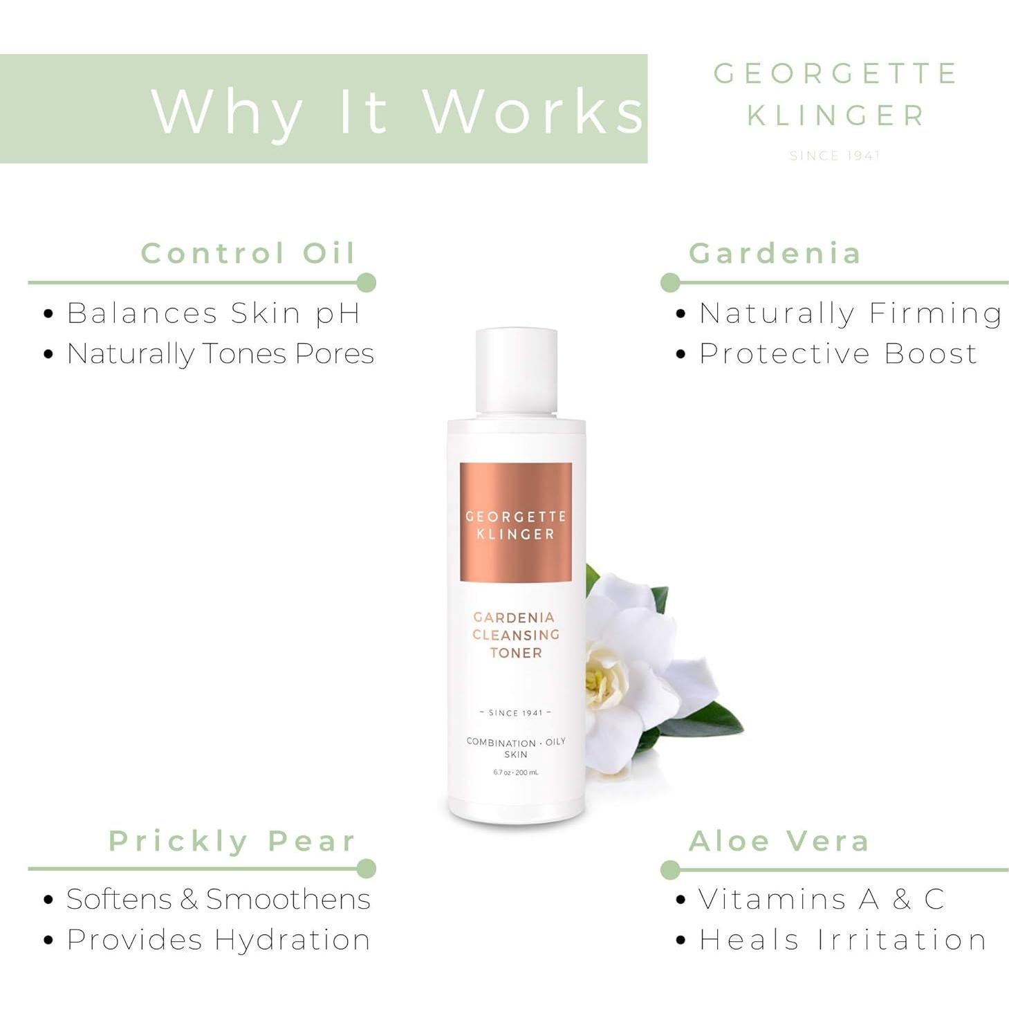 Tónico Facial Equilibrante Georgette Klinger 198.4 ml