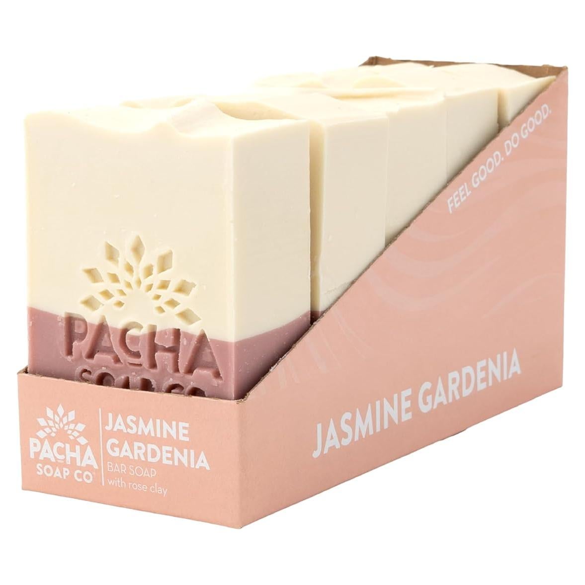 Jabón en Barra Pacha Soap Co. Jazmín Gardenia 5x113g