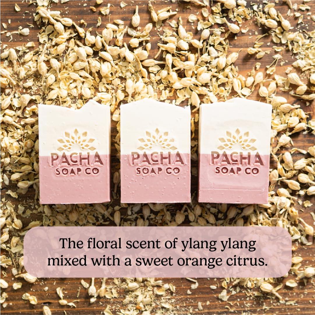 Jabón en Barra Pacha Soap Co. Jazmín Gardenia 5x113g