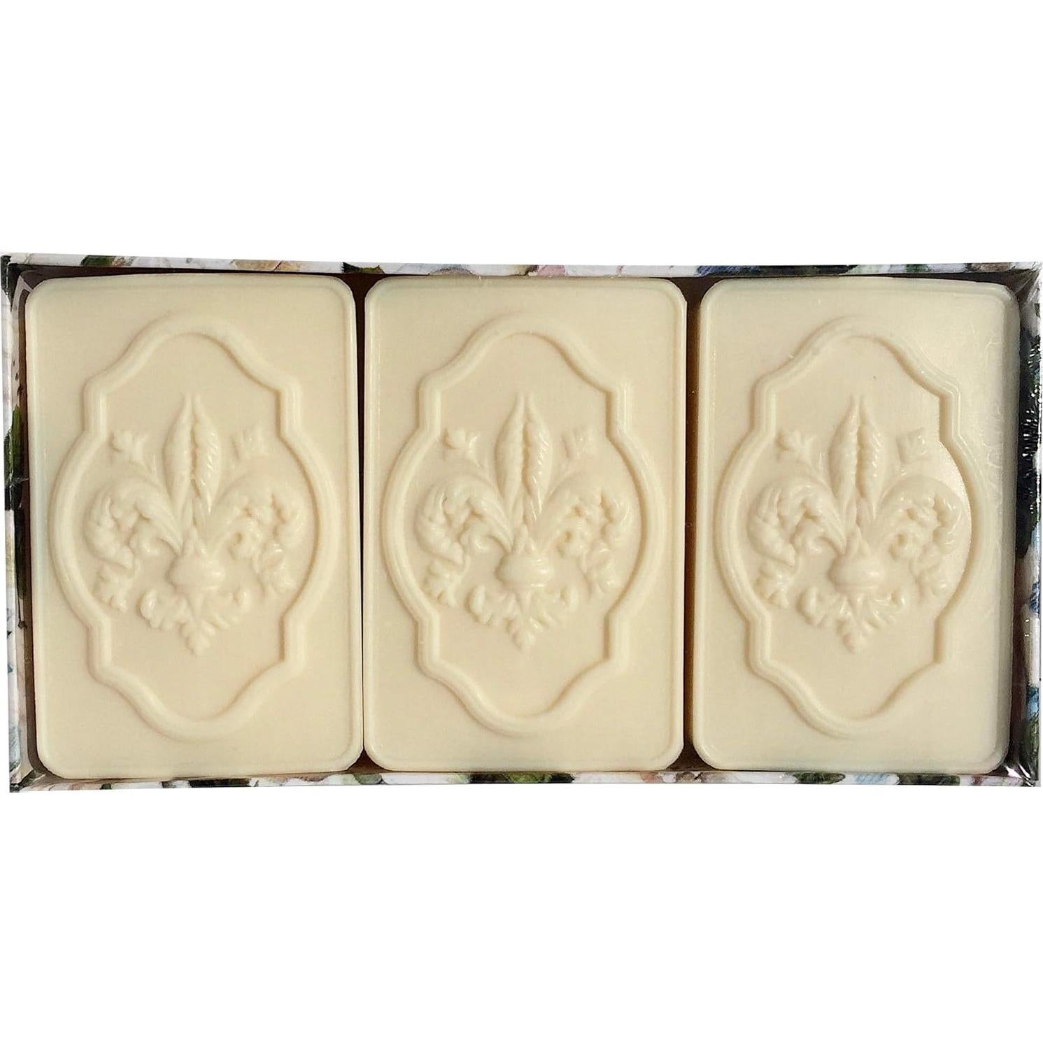 Juego de Jabones de Lujo Saponificio Artigianale 3 Barras 125g Gardenia