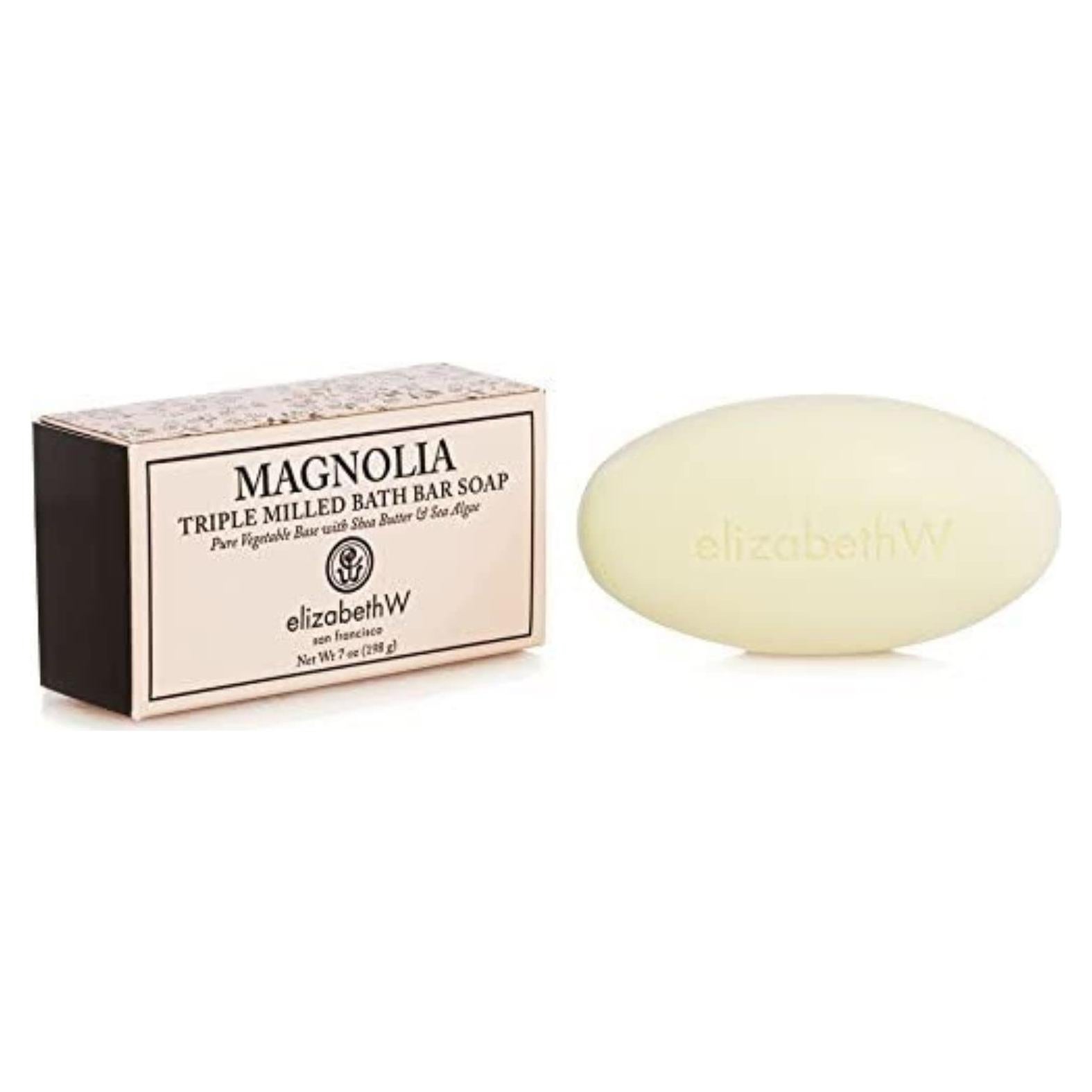 Jabón de baño perfumado ElizabethW Magnolia 198g