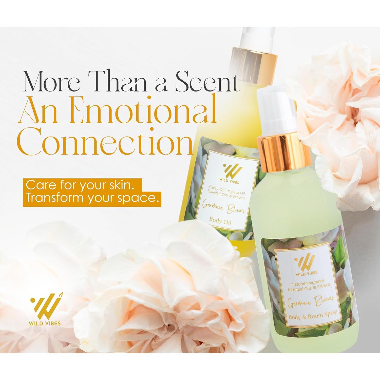 Set de Aceite y Spray Corporal Wild Vibes 113.4 ml Gardenia