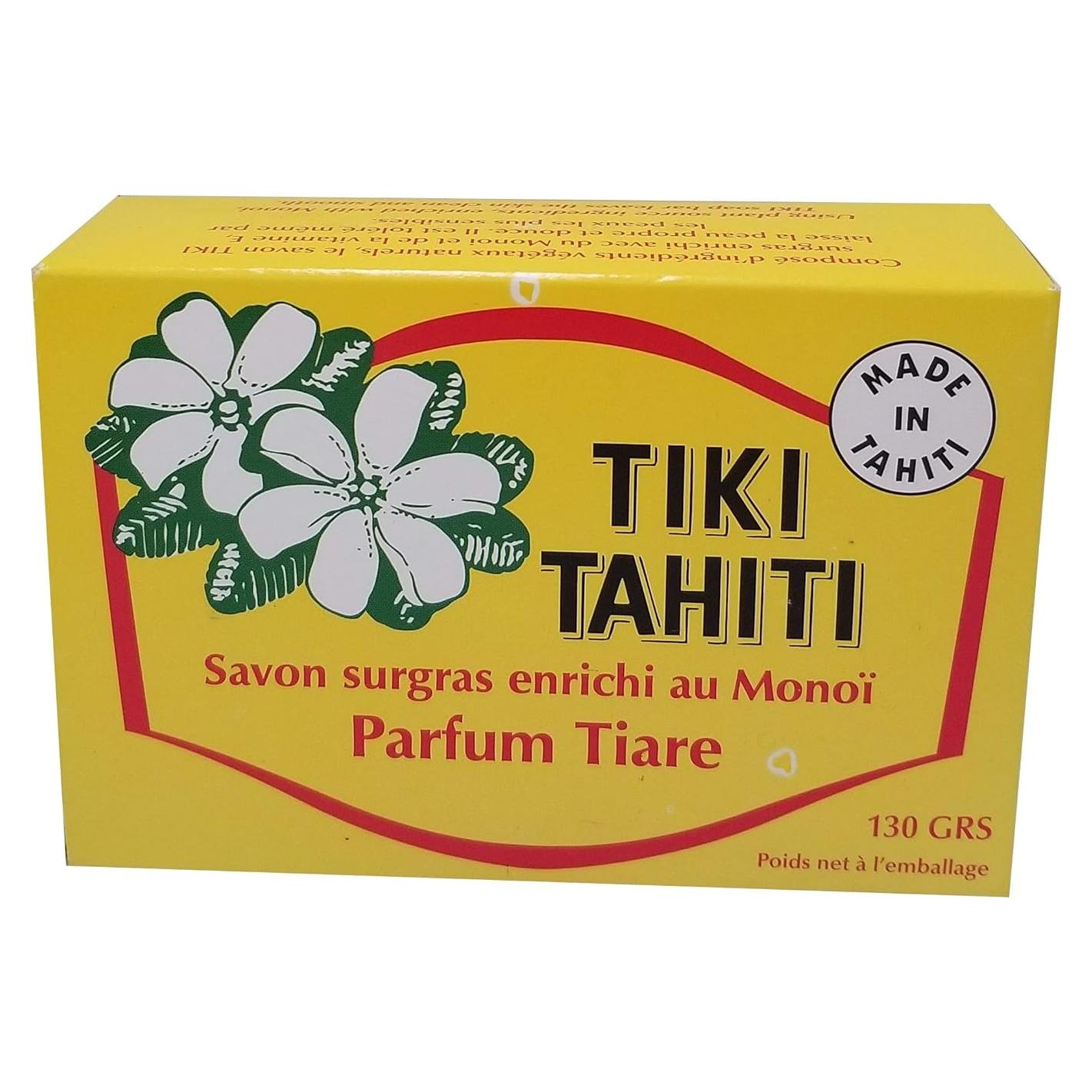 Jabón en barra Monoi Tiare Tahiti Gardenia - 2 unidades 129 g