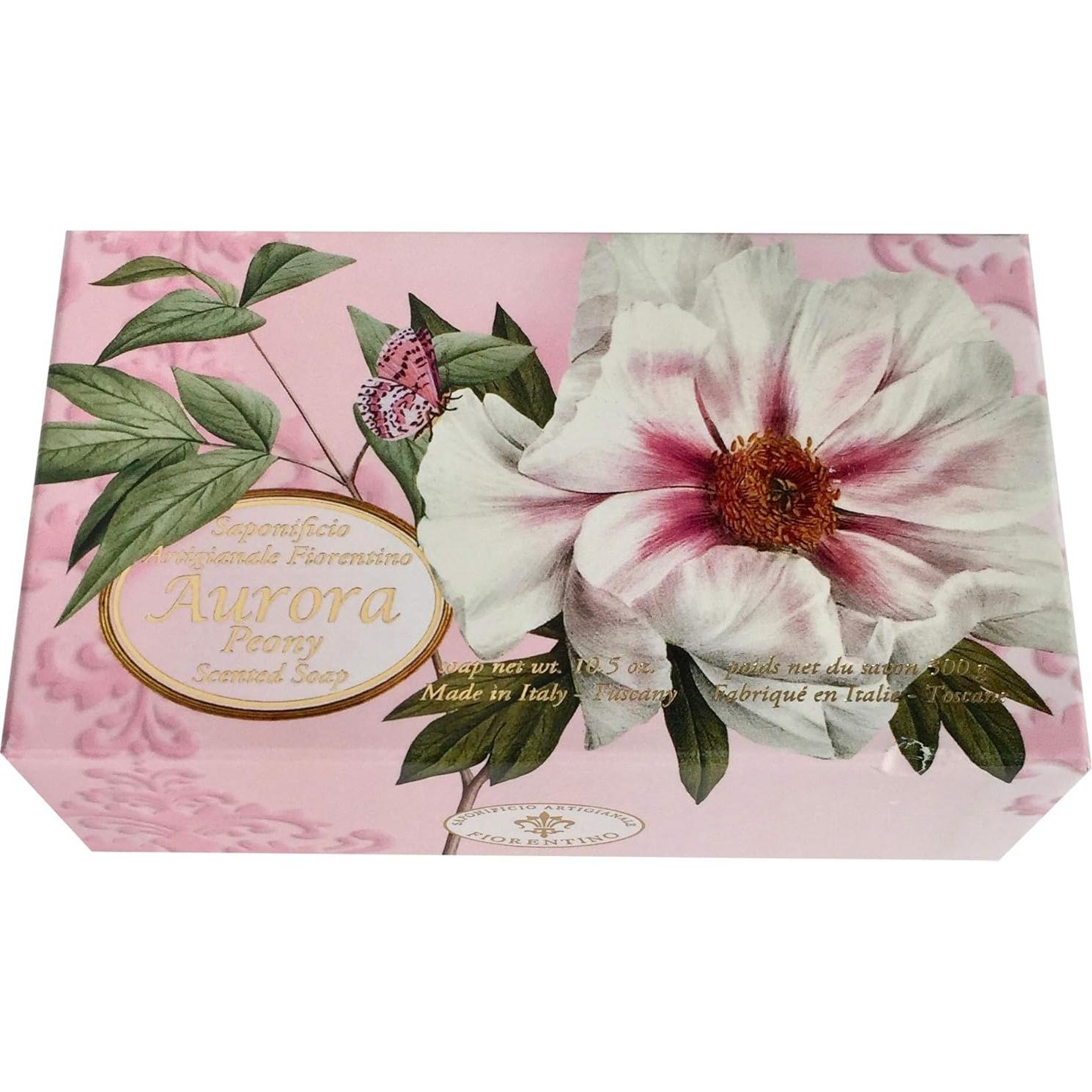 Jabón Natural Peonía Saponificio Artigianale 298 g