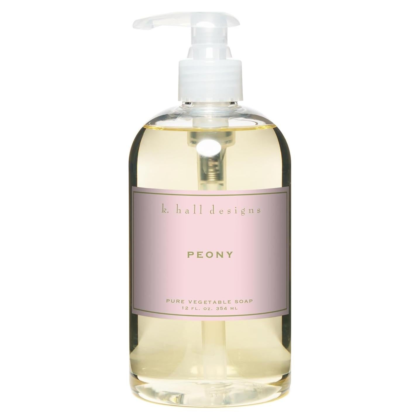 Jabón Líquido de Manos K. Hall Designs Peonía 354 ml