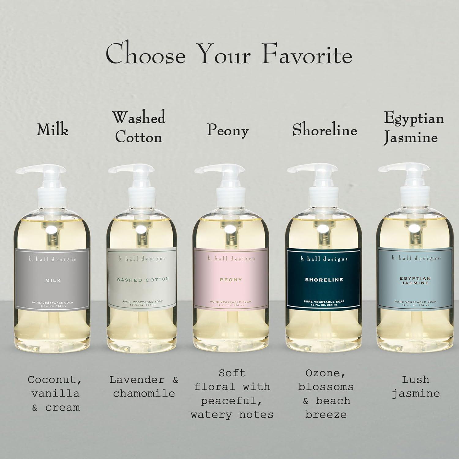 Jabón Líquido de Manos K. Hall Designs Peonía 354 ml