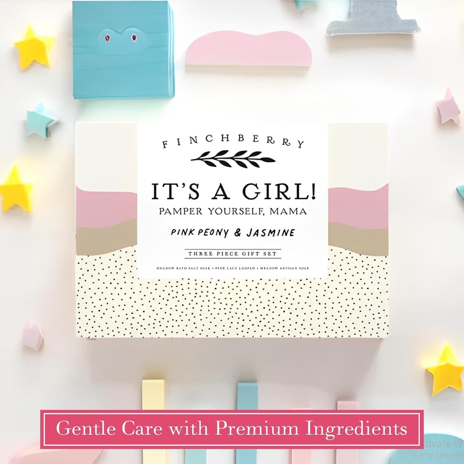 Set de Regalo de Cuidado para Nuevas Mamás FinchBerry - Niña