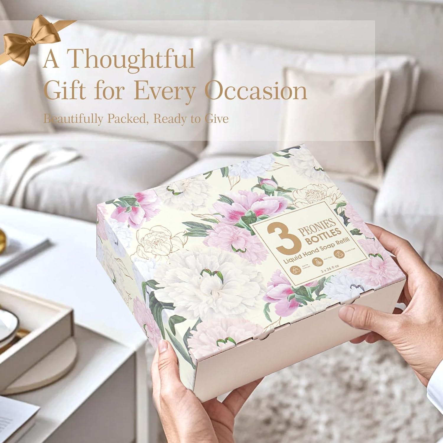 Conjunto de Recargas Jabón de Manos ROMIIE ZOI 3 x 770 ml Peonía