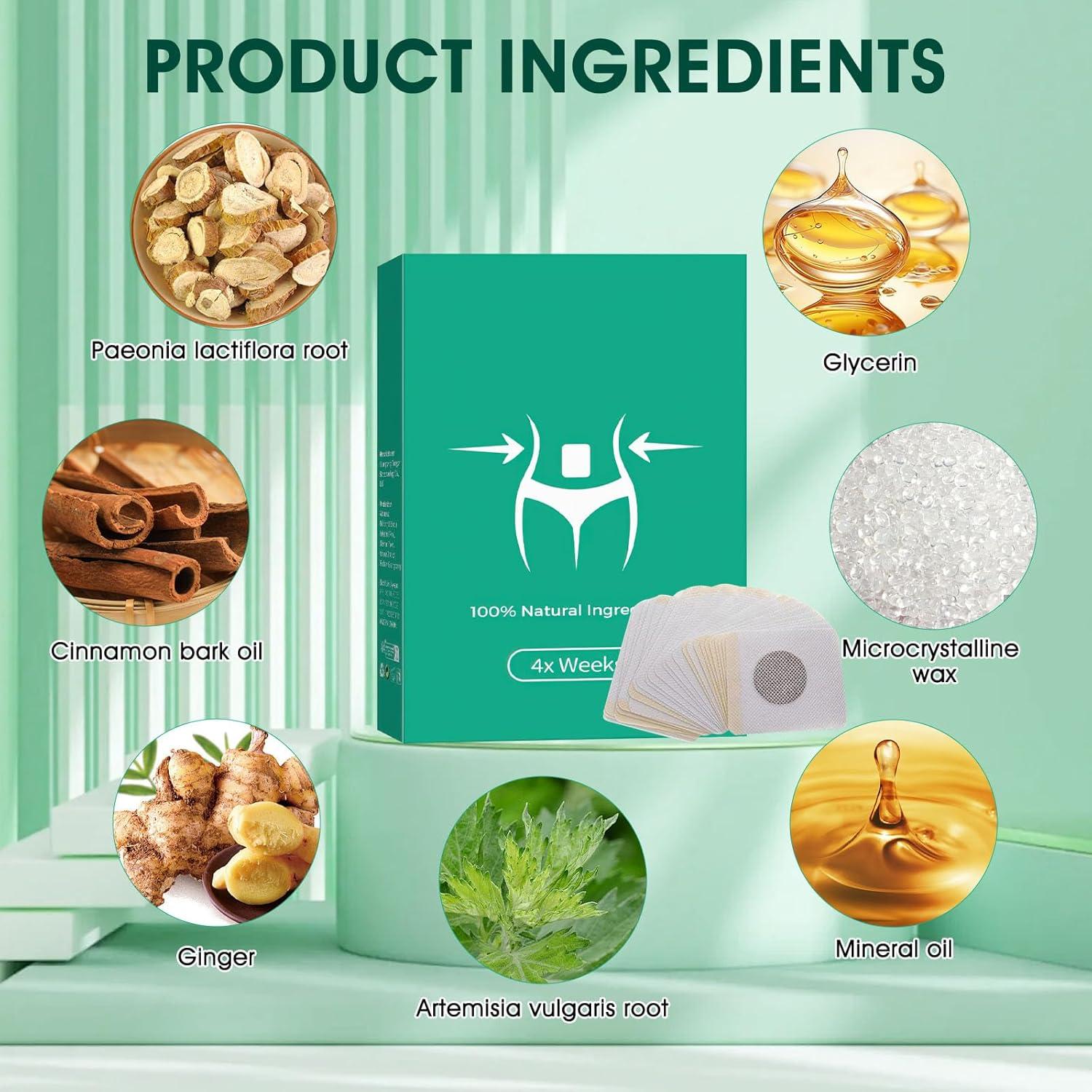 Parche Hidratante Natural EOIRULA para Mujeres - 60 Piezas