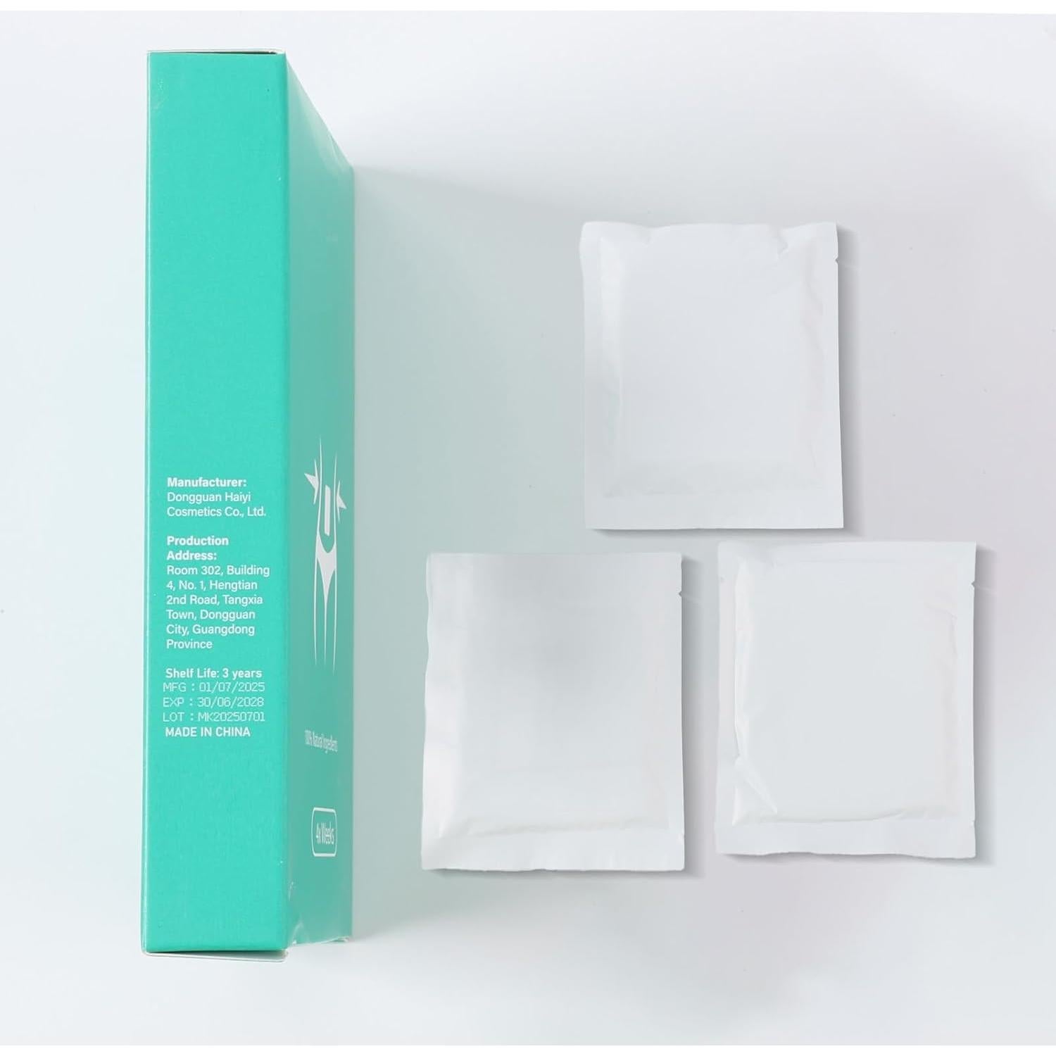 Parche Hidratante Natural EOIRULA para Mujeres - 60 Piezas