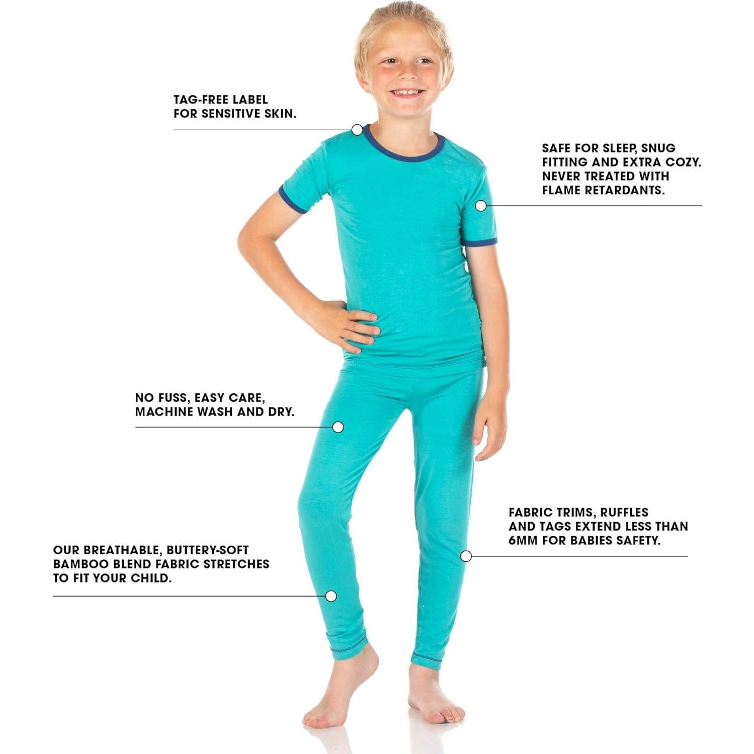 Conjunto de Pijama KicKee para Niña 6 Años Violeta