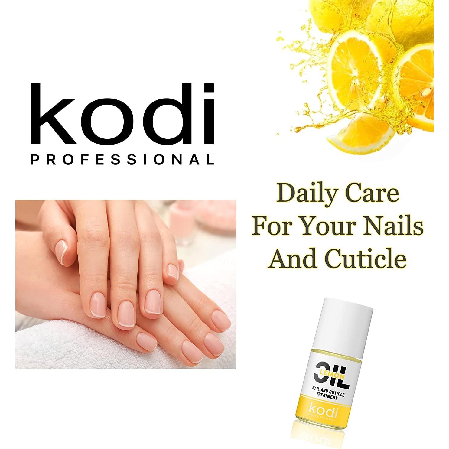 Aceite para Cutículas KODI Profesional 15ml - Limón Hidratante