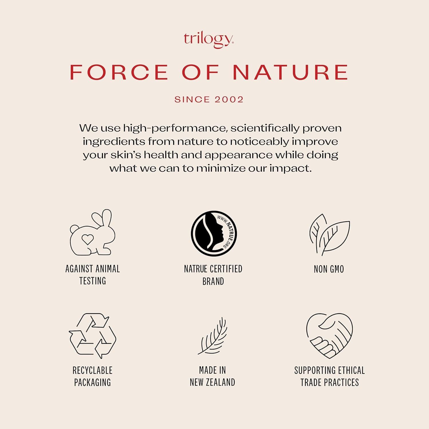 Aceite de Rosa Mosqueta Antioxidante Trilogy 30 ml Orgánico