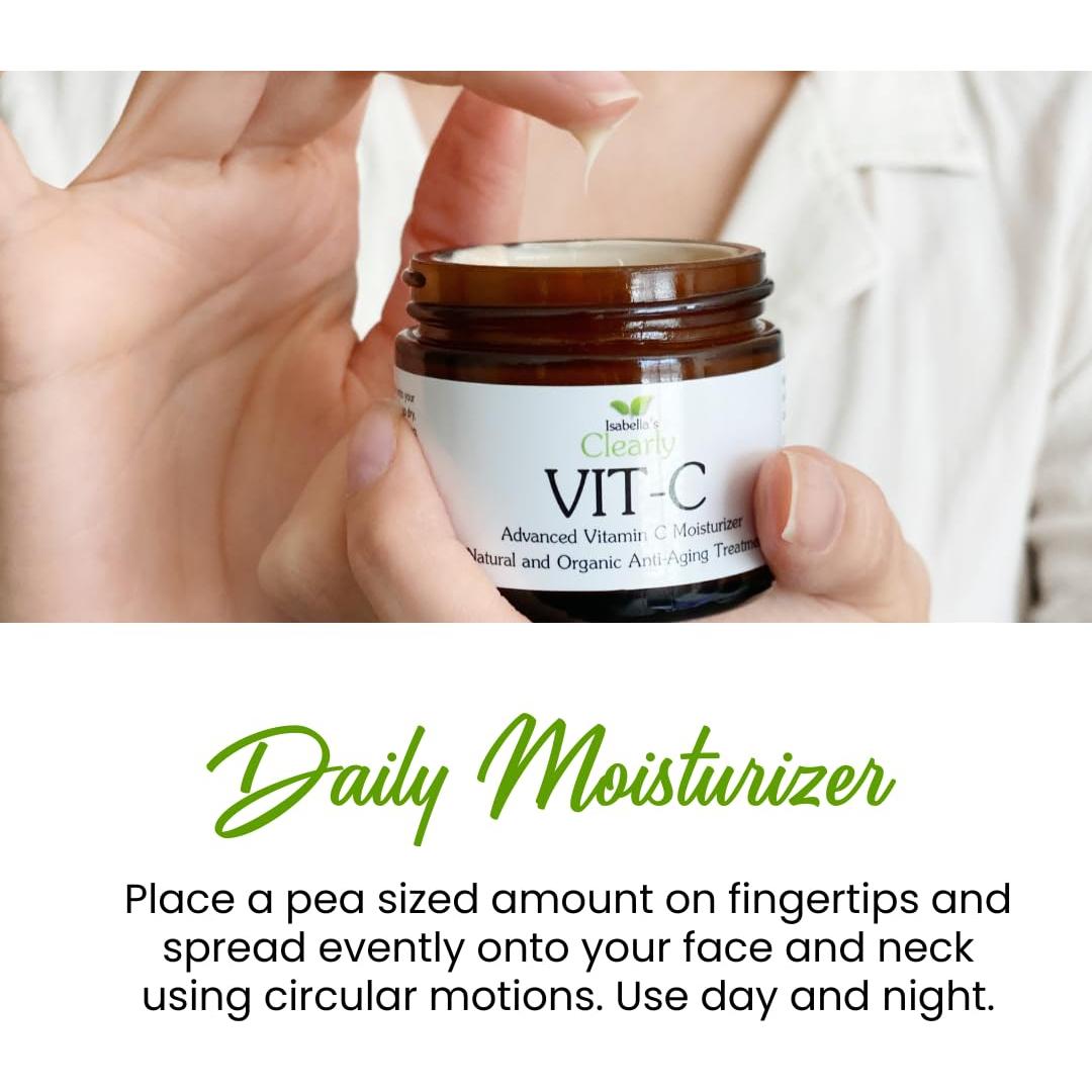 Crema Hidratante de Vitamina C Clearly VIT-C 121.9 g