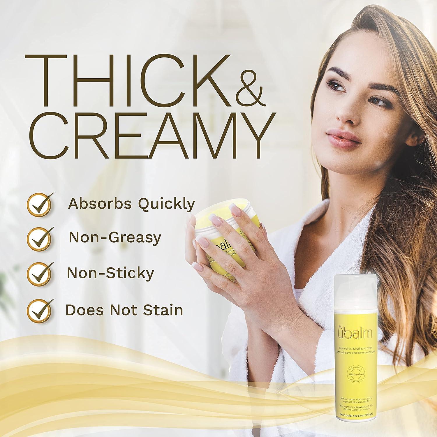 Crema Emoliente Ubalm Amarillo 148 ml con Aloe Vera y Vitamina E