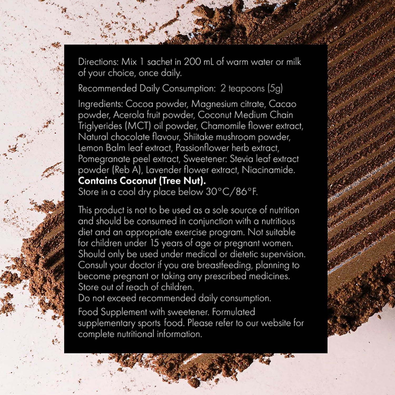 WelleCo Elixir Nocturno Chocolate Caliente 150g - Colágeno y Vitamina C