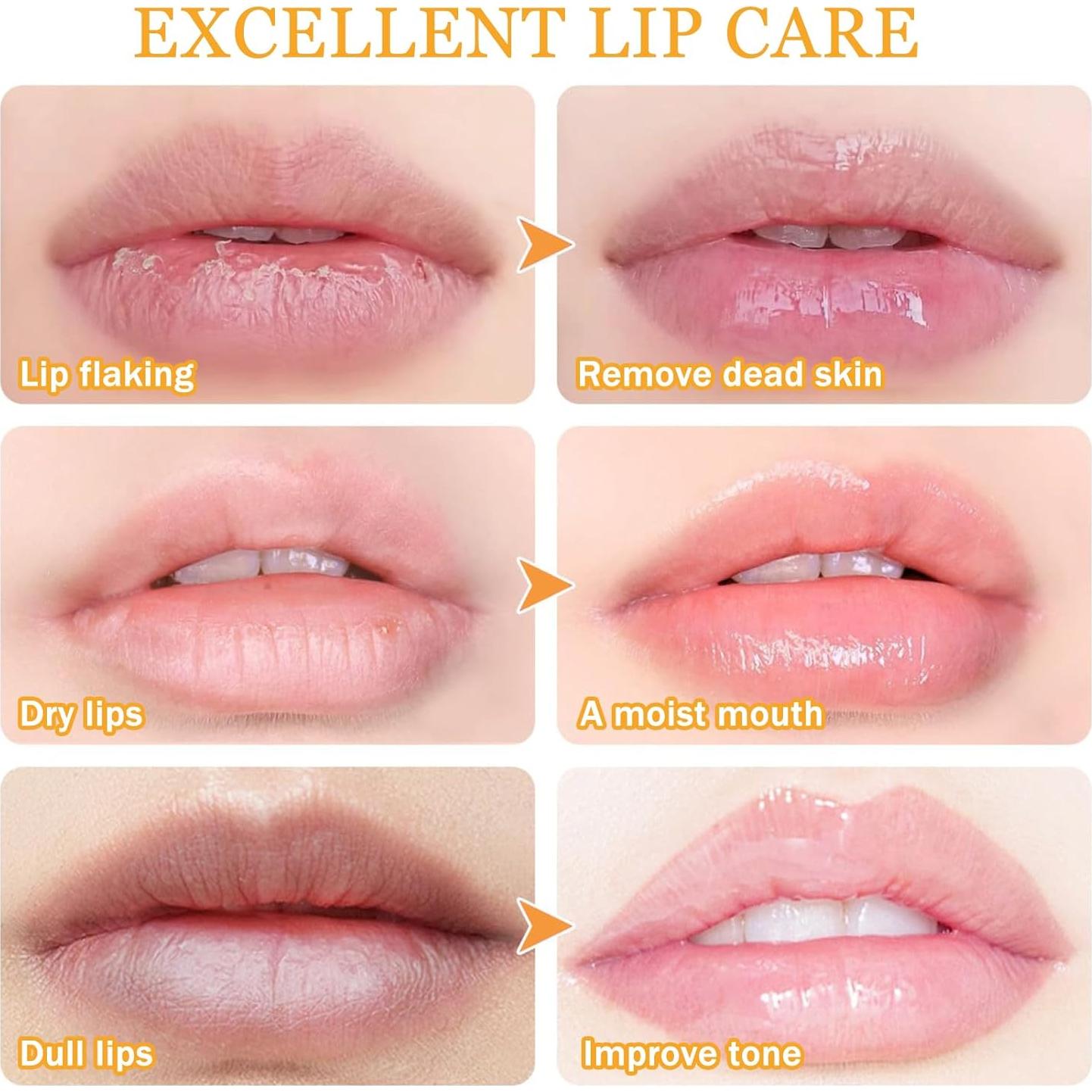 Juego de Exfoliante Labial y Balsamo de Cúrcuma MrCuvaryas