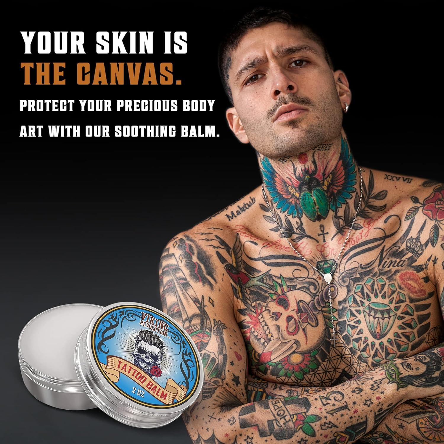 Bálsamo para Tatuajes Viking Revolution 56.7g - Hidratante Natural