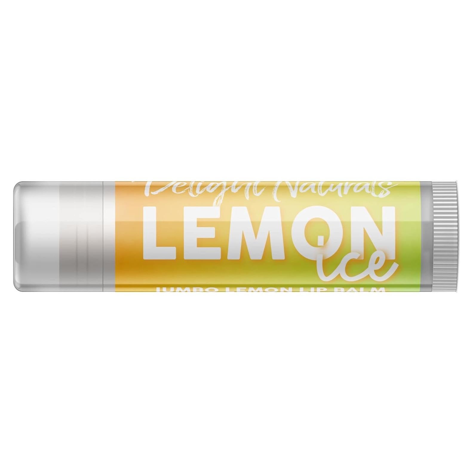 Bálsamo Labial Jumbo Delight Naturals - Hielo de Limón 14g