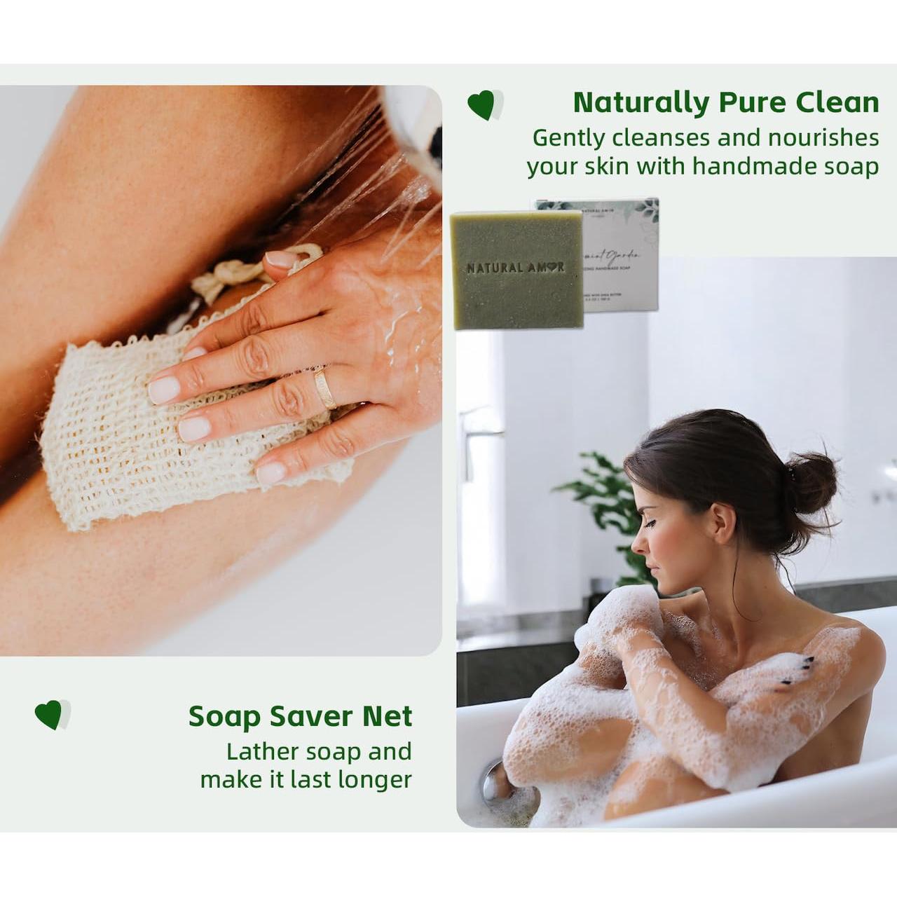 Juego de Regalo de Baño Green Spa Natural para Mujeres - 5 Piezas