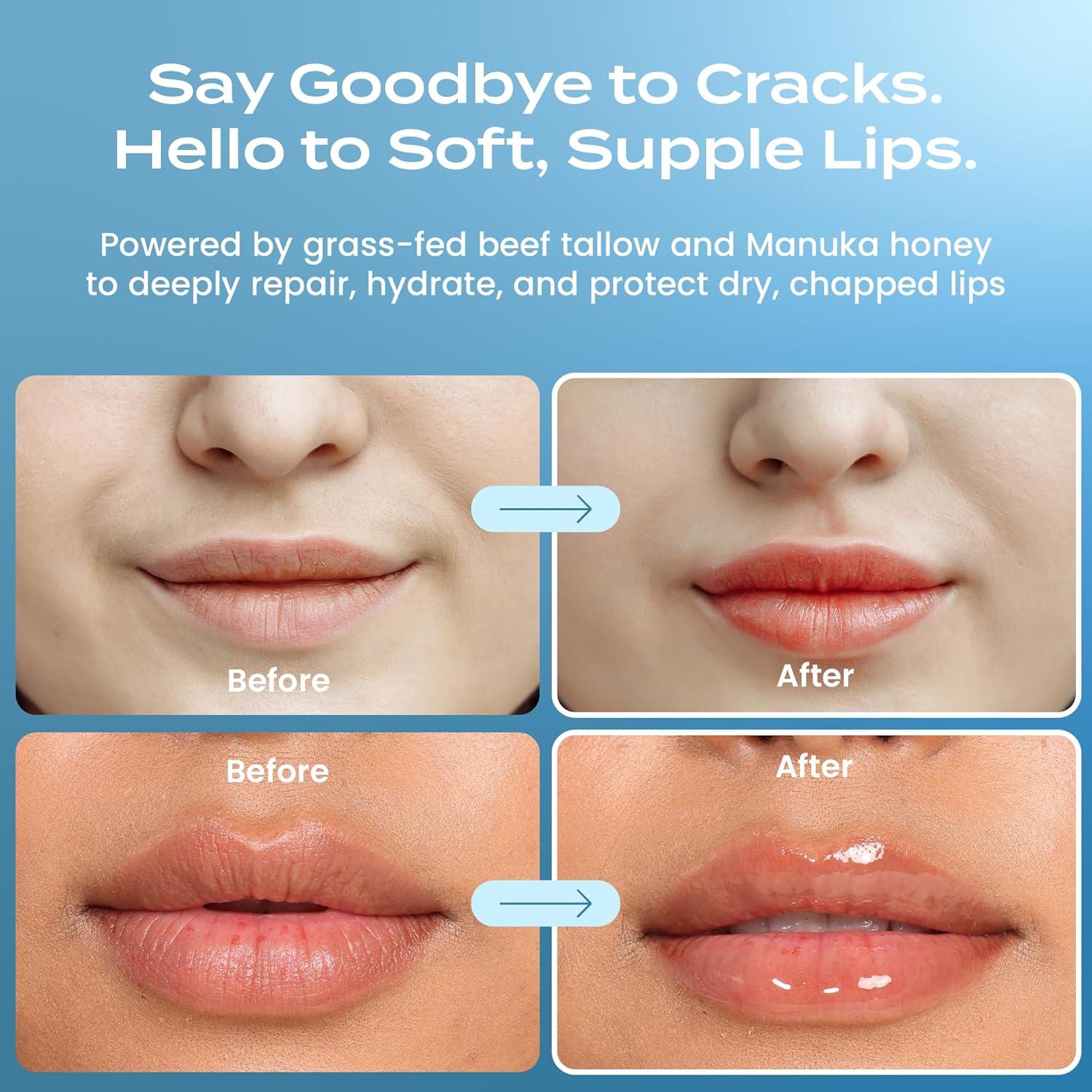 Bálsamo Labial Body Restore Menta Grasa de Res 65g