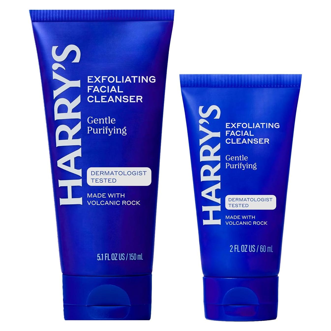 Limpiador Facial Exfoliante Harry's para Hombres 210 ml
