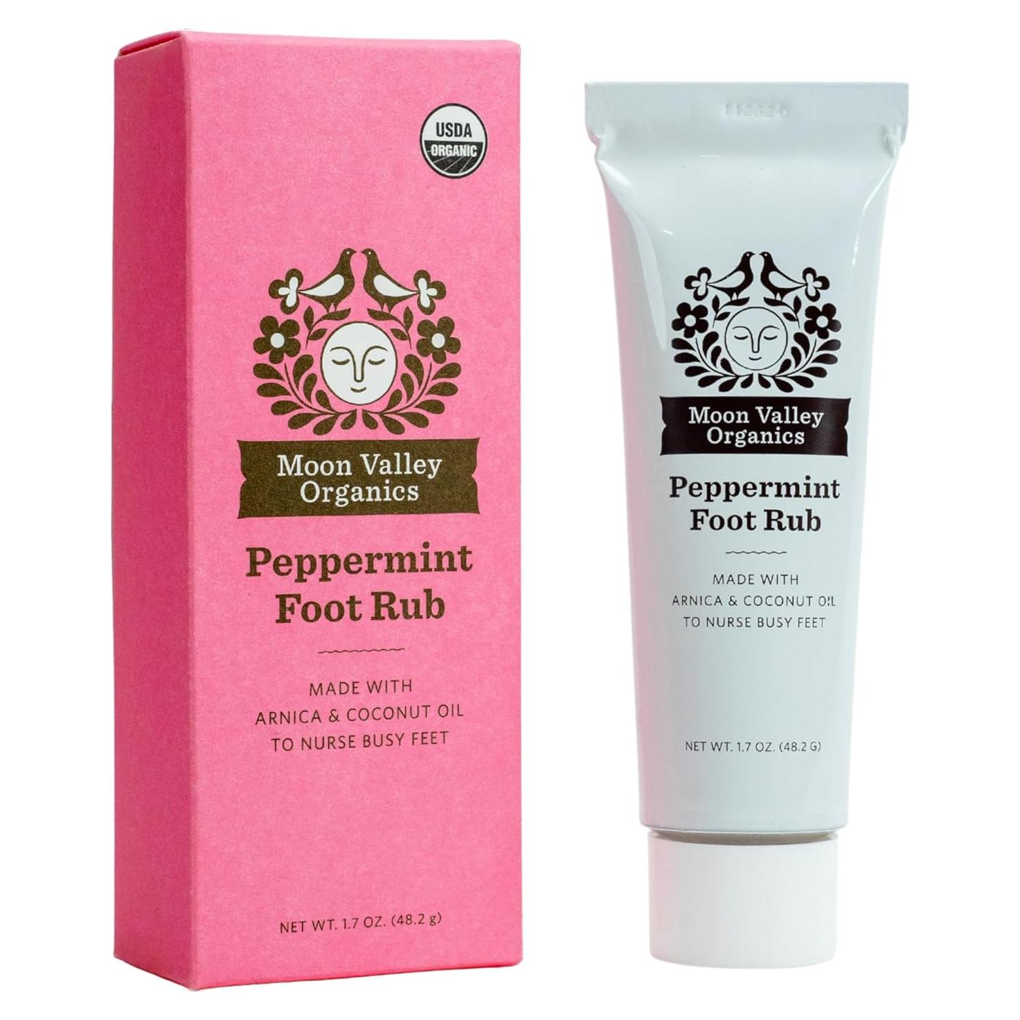 Bálsamo para Pies Orgánico Moon Valley 48g - Menta y Lavanda