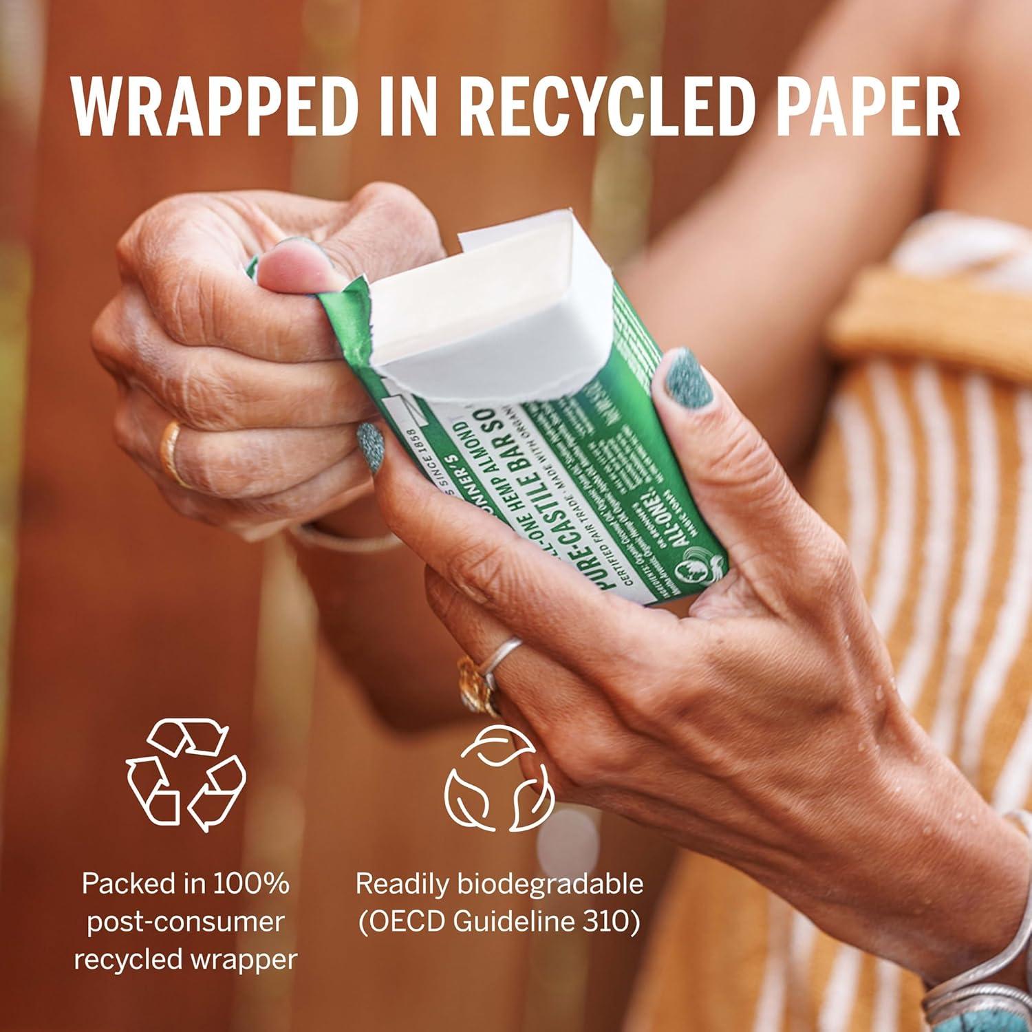 Jabón de Barra Mágico Dr. Bronner 5 Variedades 140g Vegano