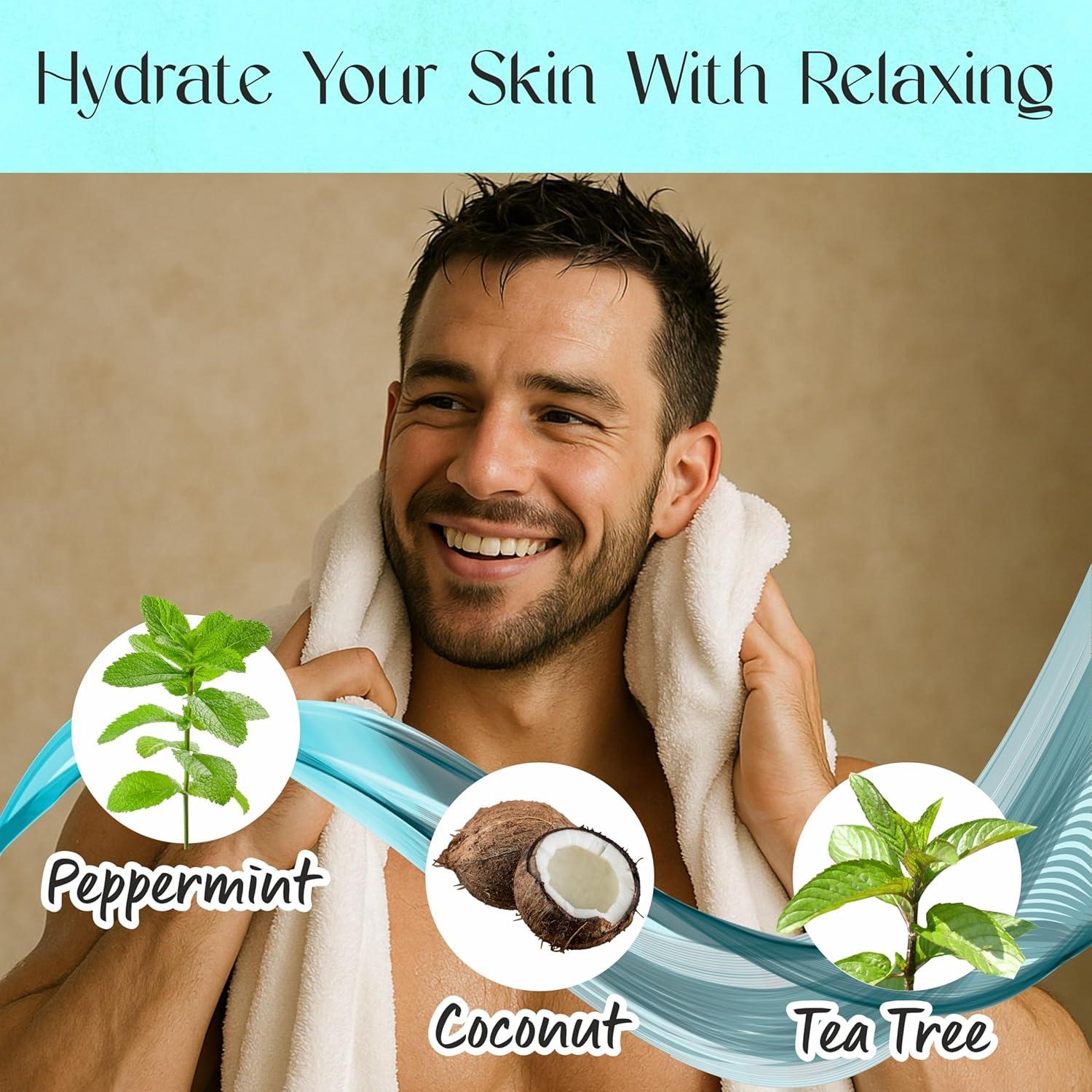 Gel de Ducha y Jabón Corporal Anatolia Daphne 600 ml Menta