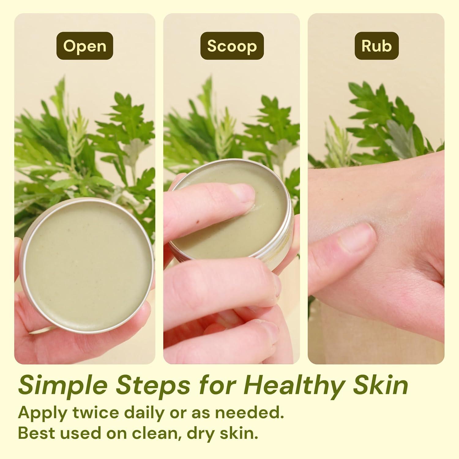 Crema Alivio Eczema Artemisa y Menta 30g Natural Orgánica