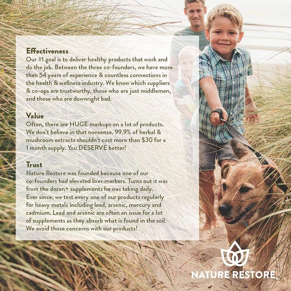 Suplemento Extracto de Romero Nature Restore 90 Cápsulas 380mg