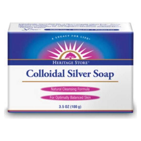 Jabón de Plata Coloidal Heritage Store 99.22g con Romero