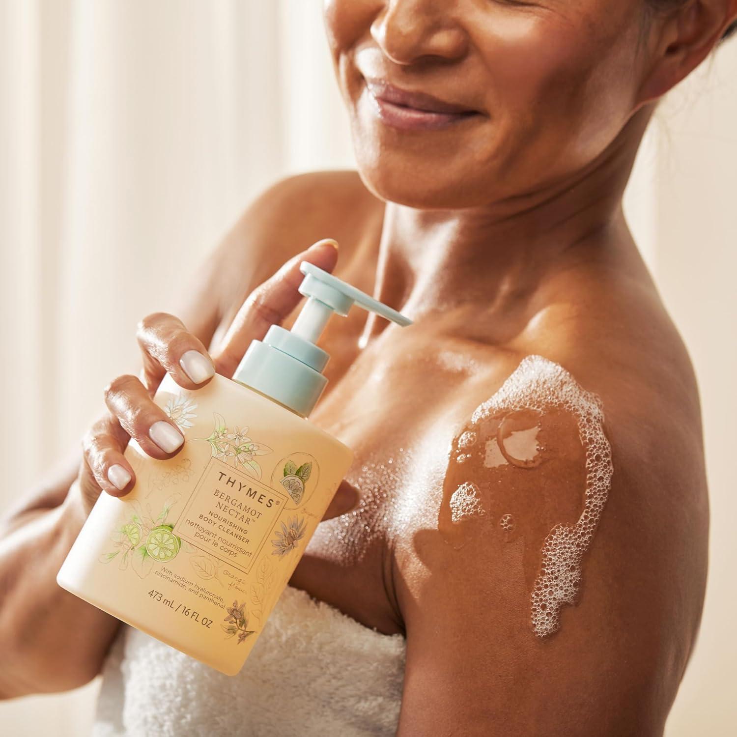 Gel de Ducha Hidratante Thymes 473 ml - Bergamota y Loto