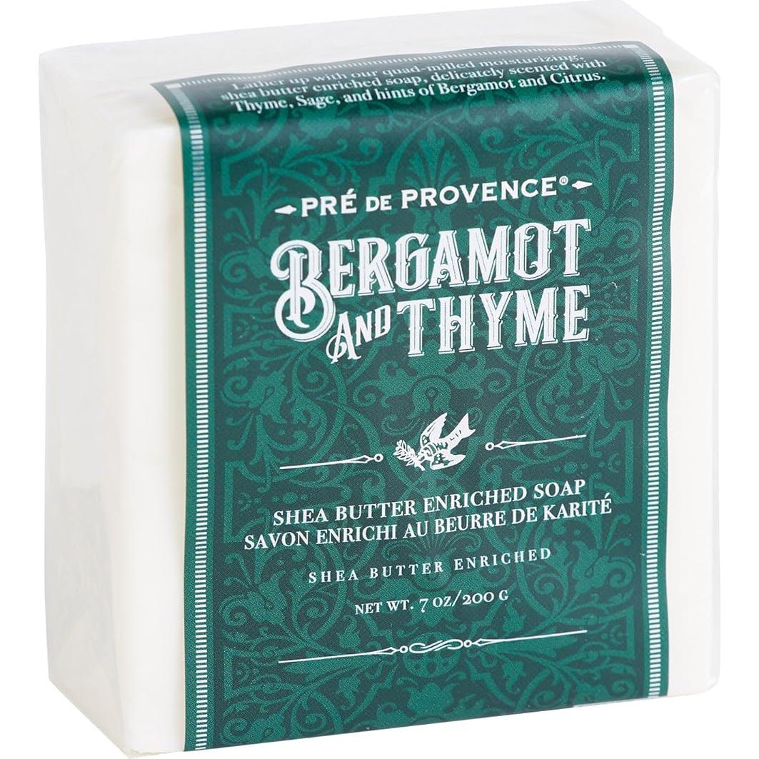 Jabón en Cubo 200g Pre de Provence Bergamota y Tomillo