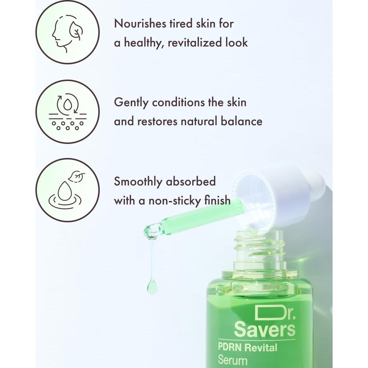 Serum Facial Revitalizante PDRN Dr.Savers 30 ml - Hidratante