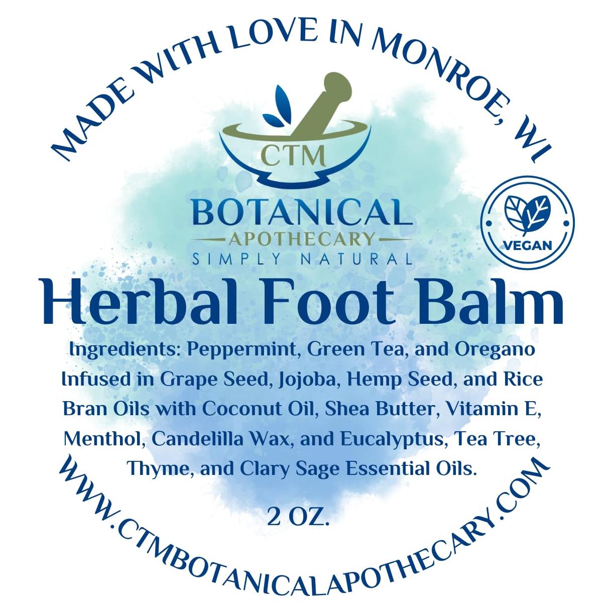 Bálsamo Herbal para Pies 56.7g - Natural y Orgánico